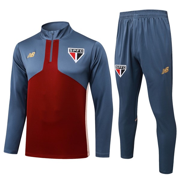 Sweatshirt Sao Paulo 2025-26 Rouge Gris